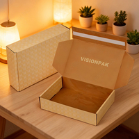 Emballage personnalisé en carton ondulé, boîte d'expédition en carton ondulé, boîte à courrier en carton ondulé, boîtes en papier avec logo