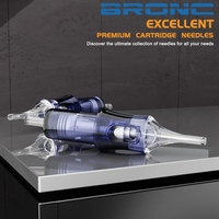 BRONC Premium M1 RL RS RM tato jarum Cartridge Set 20PCS terlaris seni tubuh tato alis Cartridge untuk toko tato