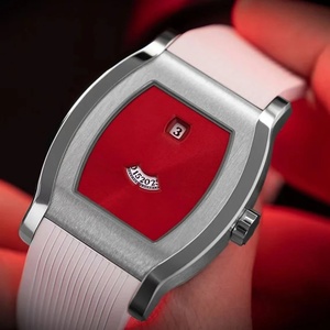 Montre-bracelet classique de luxe pour hommes, en acier inoxydable, bracelet en caoutchouc bleu, étanche, lumineuse, montre de sport - Product Image 3
