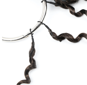 Extensiones de Cabello Virgen Jerry Curly Pre-Enlazadas, Cabello Humano Malayo, Trenzas Boho, Puntas con Efecto Pluma Birmano, Nudos Invisibles - Product Image 5