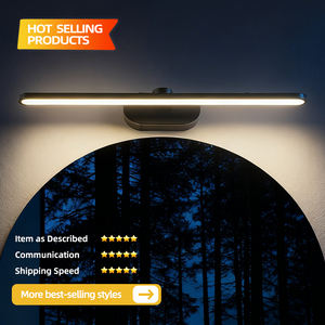 Lámpara de Pared con Sensor Decorativo, Carcasa de Metal Cromado, Iluminación para Espejo, Lámpara LED de Noche para Baño, Lámpara de Tocador para Hotel - Product Image 2