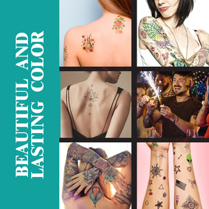 EELHOE Multi-colore temporaneo penna del tatuaggio per il viso braccio e il corpo fai da te trucco Graffiti decorazione - Product Image 5