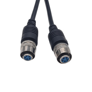 M12 M8 Metal Connector Cable 5 Pin Waterproof <b>Plug</b> In <b>Adapter</b> For Industrial Use - Product Image 4