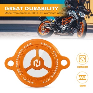 NICECNC Couvercle de filtre à huile moteur transparent pour KTM <span class=keywords><strong>DUKE</strong></span> <span class=keywords><strong>125</strong></span>/200/250/390 2016-2022 <span class=keywords><strong>2023</strong></span> - Product Image 3
