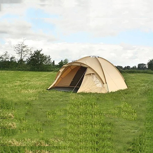 HOMFUL 4 persone grande <span class=keywords><strong>tenda</strong></span> a cupola in <span class=keywords><strong>cotone</strong></span> bianco <span class=keywords><strong>tenda</strong></span> da esterno in tela con <span class=keywords><strong>tenda</strong></span> a cupola con schermo - Product Image 3