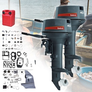 Nouveau moteur hors-bord professionnel à essence 2 temps 40 CV avec carburateur, commande manuelle/télécommande, fabriqué en Chine - Product Image 5