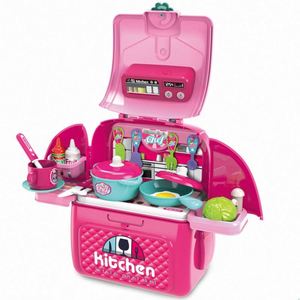 2022 Miniature Kids Size Kitchen <b>Toys</b> <b>Set</b> Pink Pretend Play Fashion New Juguetes <b>Tools</b> <b>Toys</b> Kitchen for Girls - Product Image 3