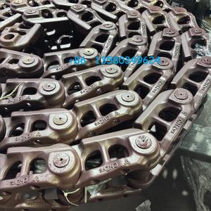 Lacak rantai penggali suku cadang Tautan Lacak untuk Hitachi Komatsu Doosan Hyundai <span class=keywords><strong>SK200</strong></span> EC240 D6R mesin pres rantai - Product Image 6