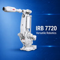 Robot industriel ABB IRB 7720 à 6 axes, charge utile de 450 kg, portée de 3,5 m, pour l'entretien des machines et la manutention des matériaux