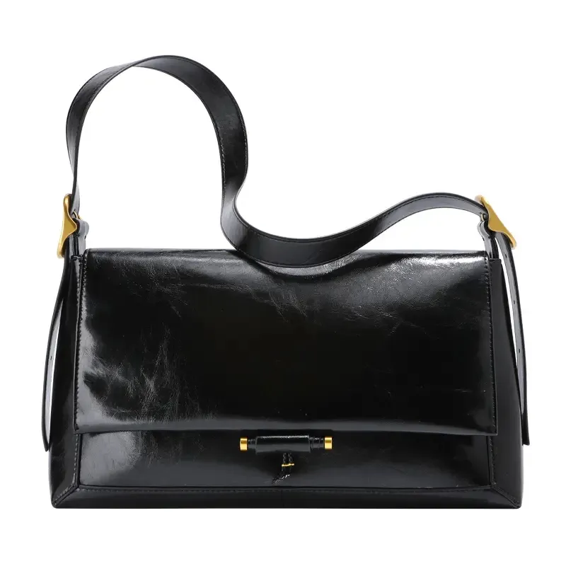 2024 New Fashion Shoulder Bag Plaid PU Leather Ladies Handbags Designer Crossbody Bags For Women