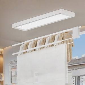 Séchoir à linge électrique intelligent rétractable ultra-fin et invisible pour balcon, télécommandé et automatique - Product Image 2