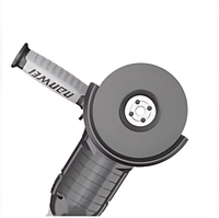 Outil de polissage industriel portable haute vitesse Nanwei, pour le travail du métal et du bois, meuleuse à disque de 125 mm, meuleuse d'angle manuelle Walt 20V