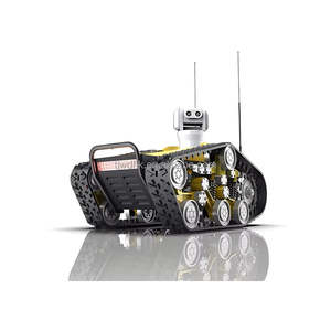 Châssis de véhicule robotique extérieur à chenilles en caoutchouc de haute qualité, capacité de charge de 260 kg, base de char à chenilles - Product Image 5