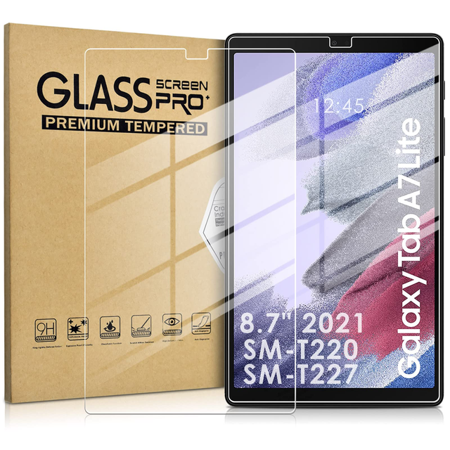 For for Tab A7Lite SM-T220/T225/T227 8.7 Inch 9H Hardness Tempered Glass Screen Protector Anti-Scratch