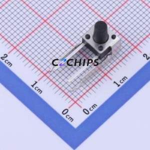 KAN6234-0901B-01 Tactile Switch Through hole Component (THT) Switch 1.6N 12.9mm 7.5mm 9mm - Product Image 1