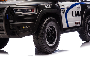 Voitures électriques pour enfants sous licence RAM 1500 RHO Super Truck, voitures de <span class=keywords><strong>police</strong></span> à conduire avec télécommande, voitures à conduire pour enfants - Product Image 2