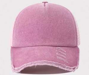 Gorra de Béisbol Personalizada al por Mayor, Estilo Vintage, de Algodón Lavado, para Hombre y Mujer, con Bordado 3D, Apta para Verano y Actividades al Aire Libre - Product Image 5