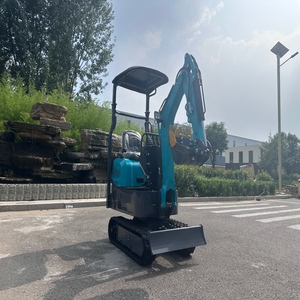 Escavadeira Compacta a <span class=keywords><strong>Diesel</strong></span>, <span class=keywords><strong>Mini</strong></span> Escavadora de 0,8 Toneladas, Garantia de 1 Ano, Operação com Teclas de Atalho para Uso em Fazendas, Jardins e Construções - Product Image 3