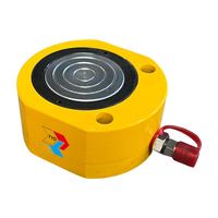 Cilindro Hidráulico Ultrafino Serie TYDRSM/RCS >50T de Acción Simple, Ajustable, de Acero, con Bomba Manual/Eléctrica, Certificación CE