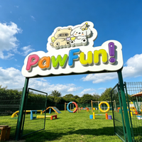 Enseigne LED Murale Personnalisée OEM en Gelée 3D avec Lettres, Motifs Animaux Mignons et Dessins Animés pour Publicité et Décoration Intérieure de Magasins pour Enfants