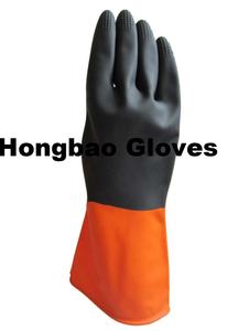 صبغ أسود وبرتقالي ثنائي اللون مريح لتنظيف المطبخ وغسل الطعام في الحمام - Product Image 4