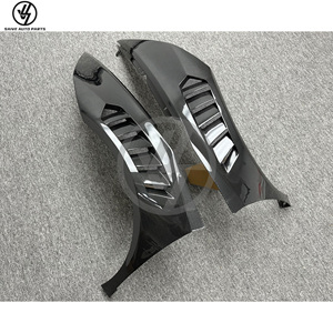 Vorstein Style Dry Carbon Fiber Front Fender for Lambo Huracan LP580 LP610 EVO Performante Fender 2014-2018 Car Parts Body <b>Kits</b> - Product Image 2