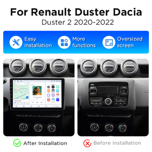 Radio Multimedia con Pantalla Táctil y Navegación GPS Junsun para Renault Duster HM 2 Arkana 2019-2021 - Product Image 2