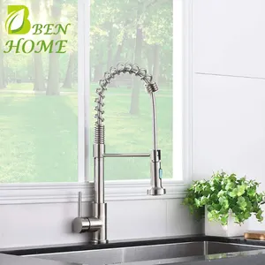 304 Stainless Steel Hot And Cold Water Flexible Hose For single Lever Kitchen Sink Tap For Kitchen Faucet