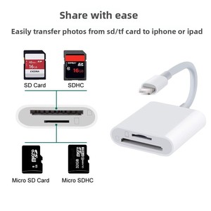 Compatible con Lectores de Tarjetas, Teléfonos Inteligentes, Tabletas, Tarjetas de Memoria TF, Cámaras, <span class=keywords><strong>Cable</strong></span> Adaptador OTG Multifuncional de Alta Velocidad CF-111 <span class=keywords><strong>USB</strong></span> - Product Image 5