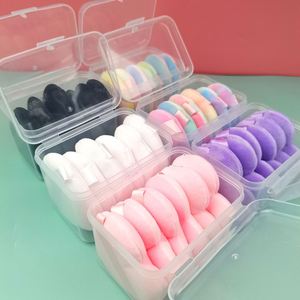 Éponge à maquillage en velours doux en forme de cœur pour poudre libre, marque privée, best-seller - Product Image 5