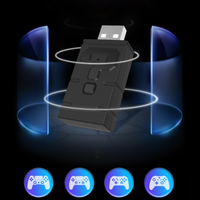 Convertisseur de manette de jeu petit et Portable pour convertisseur de contrôleur de jeu PS5/PS4/Xbox One S/Switch