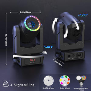 Projecteur laser professionnel 150W à tête mobile avec animation, connexion ILDA, <span class=keywords><strong>logiciel</strong></span> FB4, DMX512, éclairage vidéo SD pour fêtes - Product Image 6