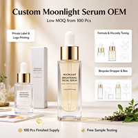 Sérum éclaircissant Moonlight en marque privée |   Sérum pour le visage à la niacinamide OEM/ODM |   Essence hydratante blanchissante de marque personnalisée