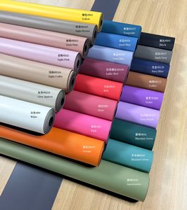 Tappetino da Yoga Personalizzato Ecosostenibile Spesso a Forma di Arco a Pillola in Gomma Naturale e PU Curvo Ovale Tappetini da Yoga Personalizzati - Product Image 2