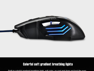 Nuevo Mouse Gamer Profesional X7 2020, Económico, Colorido y Ligero <span class=keywords><strong>para</strong></span> Videojuegos - Product Image 3
