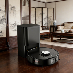 V2L-SJ Self-Emptying Robot Vacuum Cleaner 3500Pa Laser Navigator Smart Mapping 90 Days Hands-free Alexa Carpet Pet Hair Hotel - Product Image 2