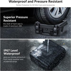 Estuche Protector de Almacenamiento Resistente y Robusto de Nuevo Diseño, Accesorios para Drones para DJI Mini 5 Pro - Product Image 3
