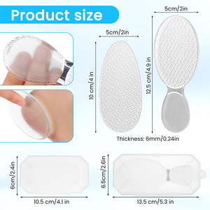 Lima de Pies de Vidrio Nano para Eliminar Callosidades, Fácil de Limpiar, para Uso en Salón o en Casa, para Pies Suaves - Product Image 6