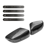 Carcasa de Espejo Lateral Brillante de Fibra de Carbono Seca LANNER JC-HLY178 para BMW Serie 5 G30/G38 y Serie 7 G11/G12 (2022-2023)