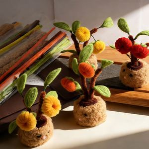 A Tree of <b>Sweet</b> Wishes Mini Twisting Stick Craft Kit Create a Fuzzy Persimmon Treeb Symbol of Good Luck Perfect Meaningful Gift - Product Image 1