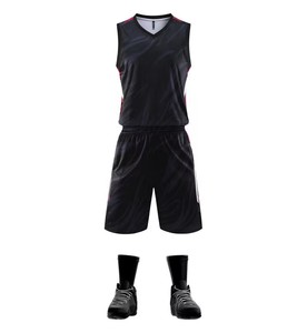 Maillot de basket-ball personnalisé OEM pour adultes, grande taille, impression sérigraphique, séchage rapide, évacuation de l'humidité, respirant - Product Image 3