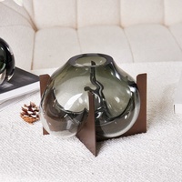 Vases décoratifs de forme irrégulière, design créatif moderne et luxueux pour la décoration intérieure du salon