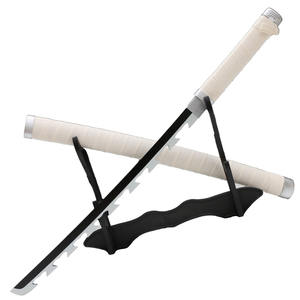 <span class=keywords><strong>Espada</strong></span> Demon Slayer Hashibira <span class=keywords><strong>Inosuke</strong></span>, <span class=keywords><strong>espada</strong></span> de Anime, espadas de juguete de madera, 78cm - Product Image 1