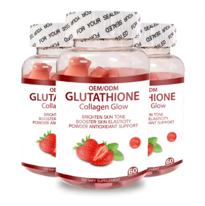 Complément alimentaire beauté OEM éclaircissant blanchissant végétalien sans gluten bonbons gélifiés collagène L-glutathion vitamine folate pour adultes - Product Image 5