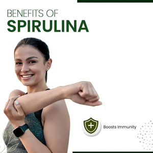 Kualitas Terbaik manfaat kesehatan kapsul chlorella spirulina organik binaraga Ganggang alami kapsul suportif spirulina - Product Image 2
