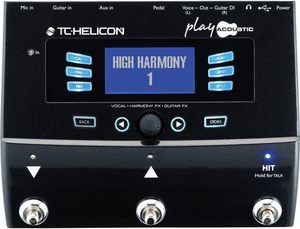 Pedal de Efectos para Guitarra Acústica y Vocal TC <span class=keywords><strong>Helicon</strong></span> PLAY ACOUSTIC de 3 Botones con BodyRez y Looping - Product Image 4