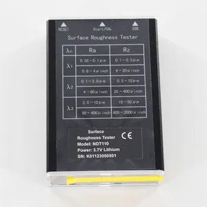 Medidor de rugosidad de superficie digital portátil NDT110, sensor de rugosidad para metales y no metales, Ra 001~15000m, Rz01~50m, personalizable - Product Image 4