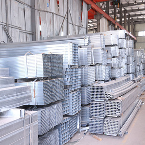 Muy buen boca a boca Tubo cuadrado de acero galvanizado de 0,5 pulgadas-8 pulgadas con tamaño personalizado - Product Image 3