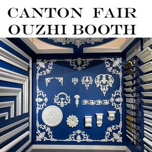 كورنيش من البولي يوريثين خفيف الوزن بتصميم حديث ، تركيب سريع للفلل ديكور الزاوية الداخلية ، بلاستيك مرن - Product Image 6