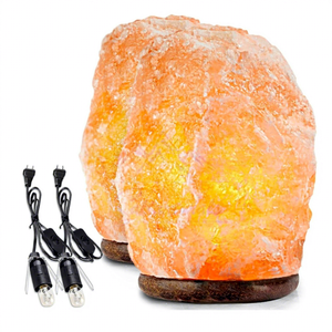 Best Quality Carved Love Style Himalayan Salt Lamp 6-8 kg Soothing <b>Night</b> <b>Light</b> Electric Cord <b>Bulb</b> Pakistan Made Customizable - Product Image 1